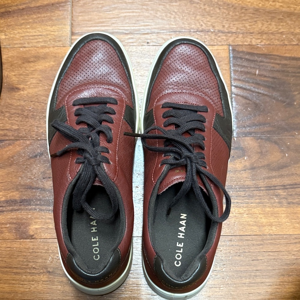 Cole Haan Men's Red and Black Sneakers